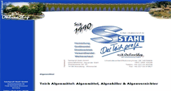 Desktop Screenshot of algenmittel.com